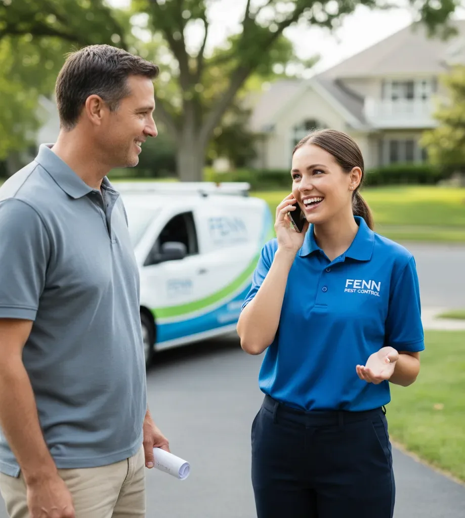 Fenn Pest Control customer support in Boscobel